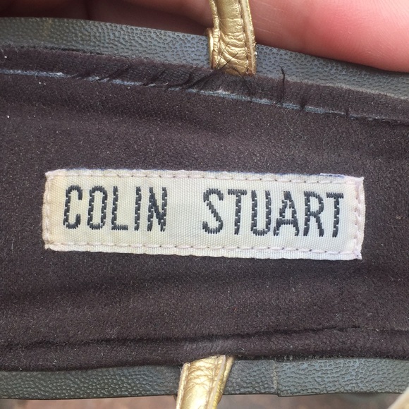 Colin Stuart wooden strappy sandals size 7 1/2 - Picture 6 of 6